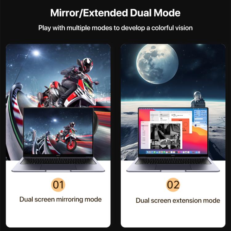 YCE-V286A Type-C to HDMI2.1 8K Adapter Cable