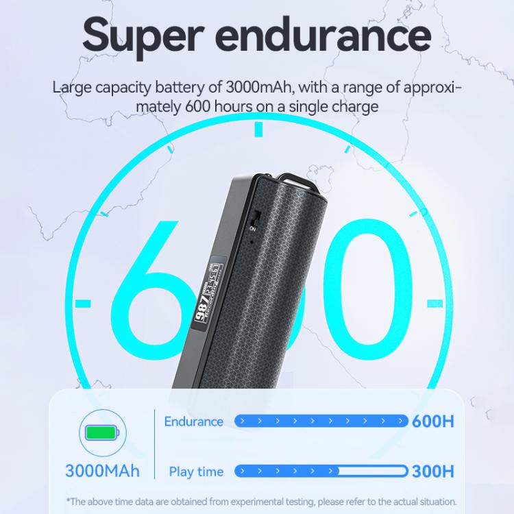 JNN Q70P OLED Display Magnetic Noise Reduction Voice Recording Pen Support APP Control