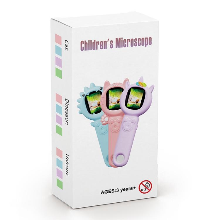 Z800 500X 2.0 inch IPS Screen Portable Handheld Dual Lens Electron Microscope