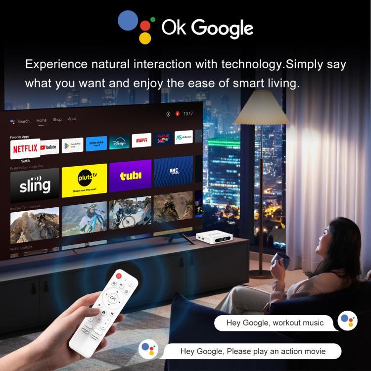 H96 Max H618 Plus Android 14.0 Smart TV Box, Allwinner H618 Quad-core ARM Cortex-A53