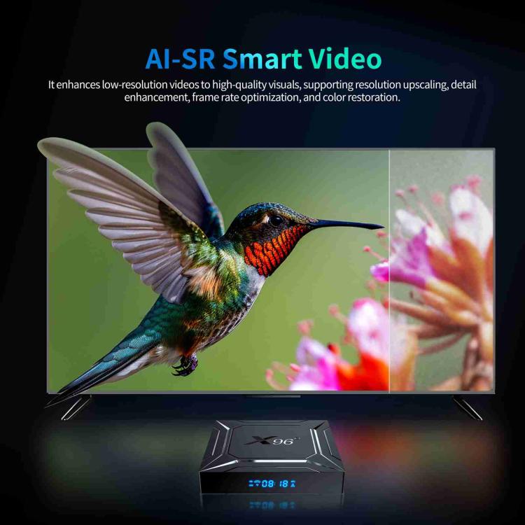 X96 M200 YB951 Android 14.0 Smart TV Box, Amlogic S905X5M Quad-core ARM Cortex A55