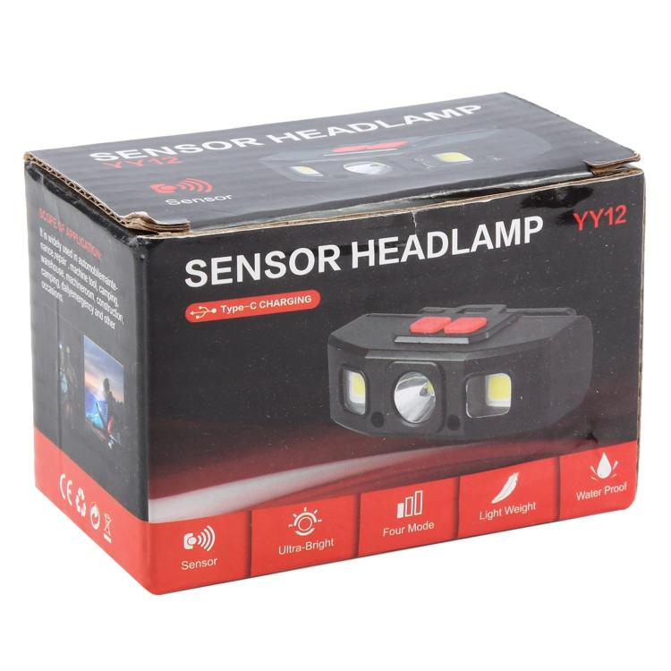 YY12 Outdoor Super Bright Infrared Sensor Headlight