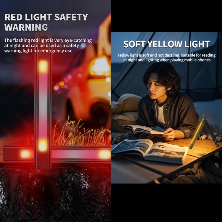 W09 Multifunctional Folding Pen Lamp LED Outdoor Work Flashlight