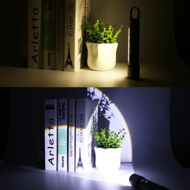 X725 Outdoor White Laser Wick Telescopic Zoom Waterproof Flashlight