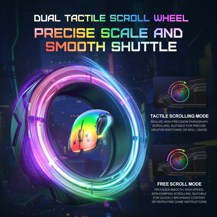 ONIKUMA CW925 12800DPI Colorful RGB E-Sports Gaming Wired Mouse