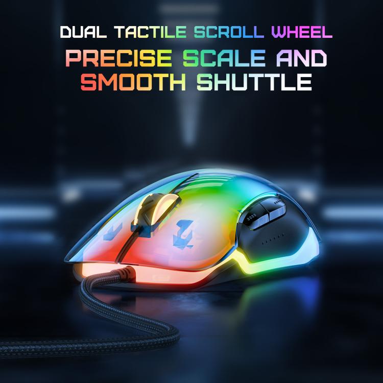 ONIKUMA CW925 12800DPI Colorful RGB E-Sports Gaming Wired Mouse