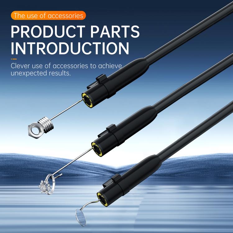 P380 8mm Lens Industrial Pipeline Endoscope with 4.3 inch HD Screen