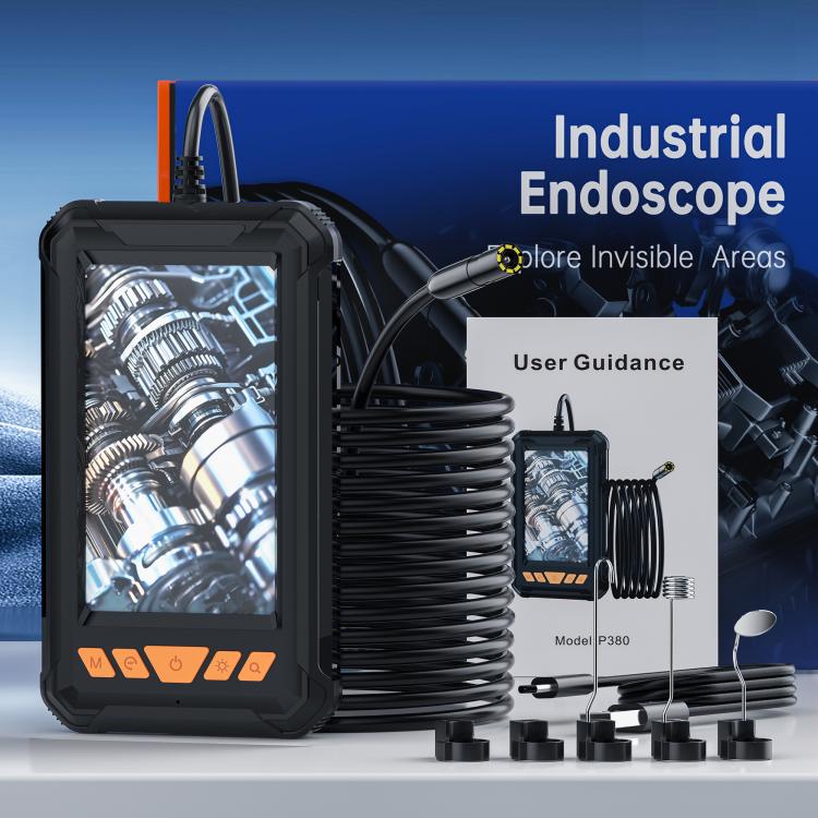 P380 8mm Lens Industrial Pipeline Endoscope with 4.3 inch HD Screen