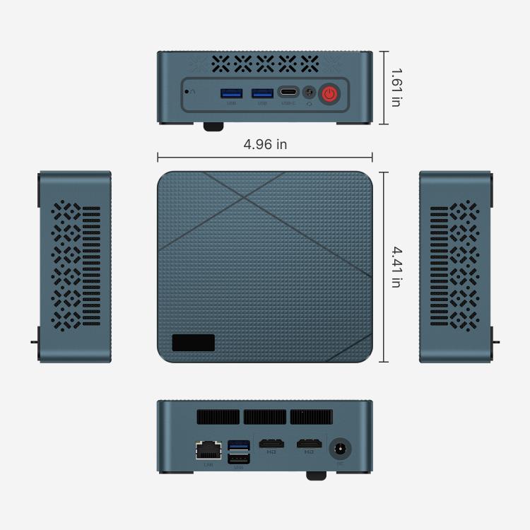 GXMO GN7 Windows 11 Mini PC, AMD Ryzen 5 3550H 4-Core Processor