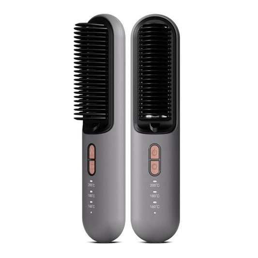 K-SKIN KD382B Negative Ion Hair Care Type-C Wireless Hair Straightening Comb