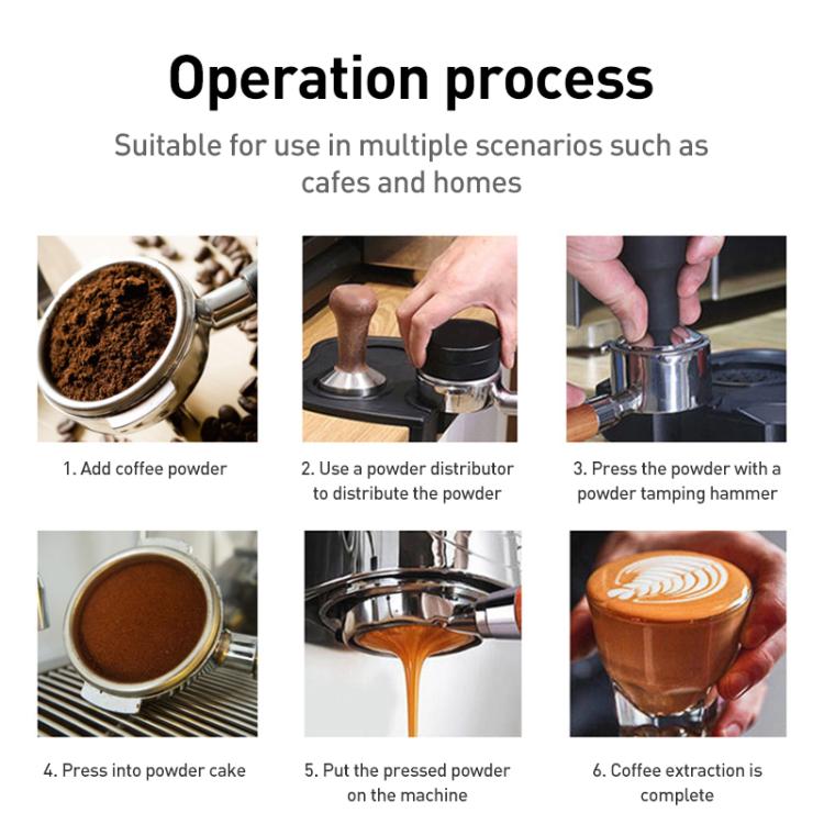 54mm Coffee Machine Handle Dosing Cup Mug Coffee Powder Feeder For Breville 8 Series