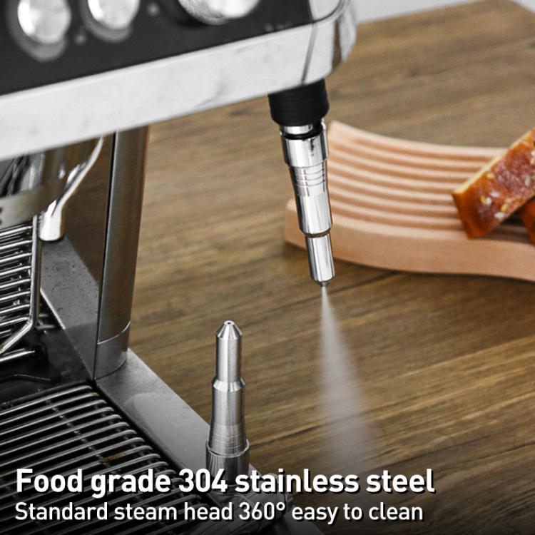 For Delonghi Coffee Machine A3 Snap-on Nozzle Stainless Steel Steam Wand Nozzle