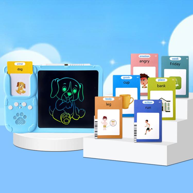 8.5 inch Children Early Education Drawing Board Card English Audiobooks