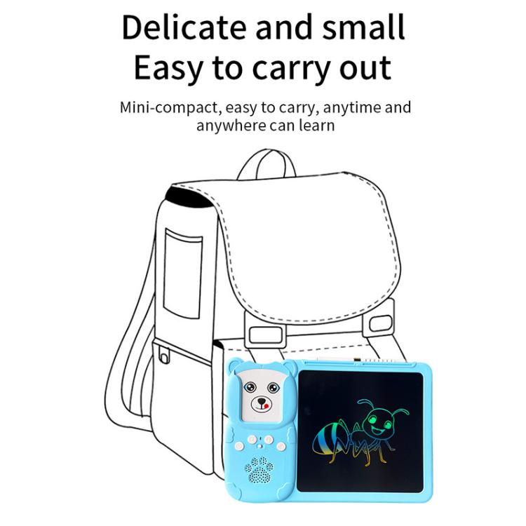 8.5 inch Children Early Education Drawing Board Card English Audiobooks