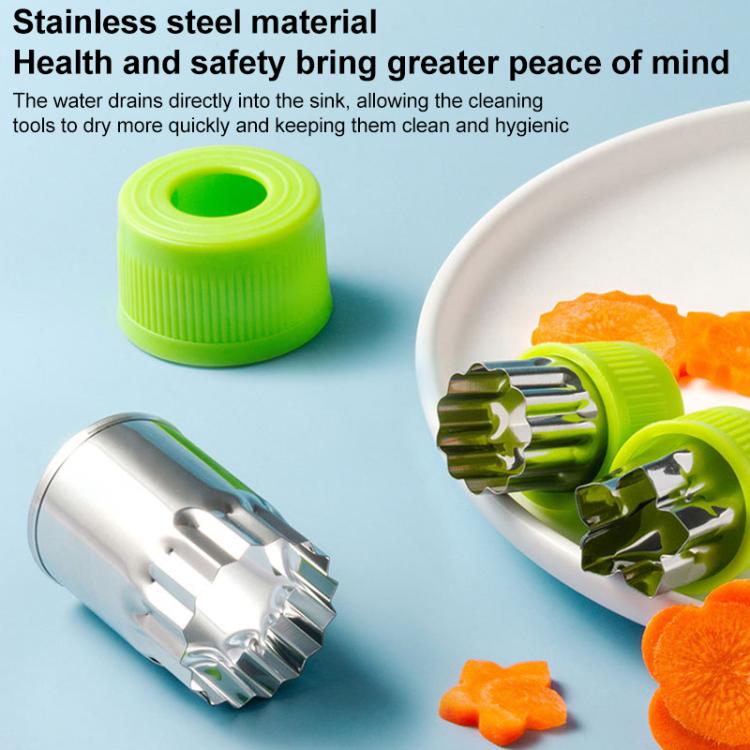 Stainless Steel Irregular Biscuit Mold Fruit Begetable Cutting Mold, 12pcs / Set Orange, 12pcs / Set Pink, 12pcs / Set Red, 12pcs / Set Yellow, 12pcs / Set Blue, 12pcs / Set Green, 12pcs / Set Purple, 12pcs / Set Random Color, 11pcs / Set Random Color
