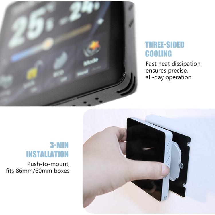 4 inch Screen Smart Thermostat