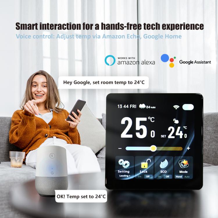 4 inch Screen Smart Thermostat