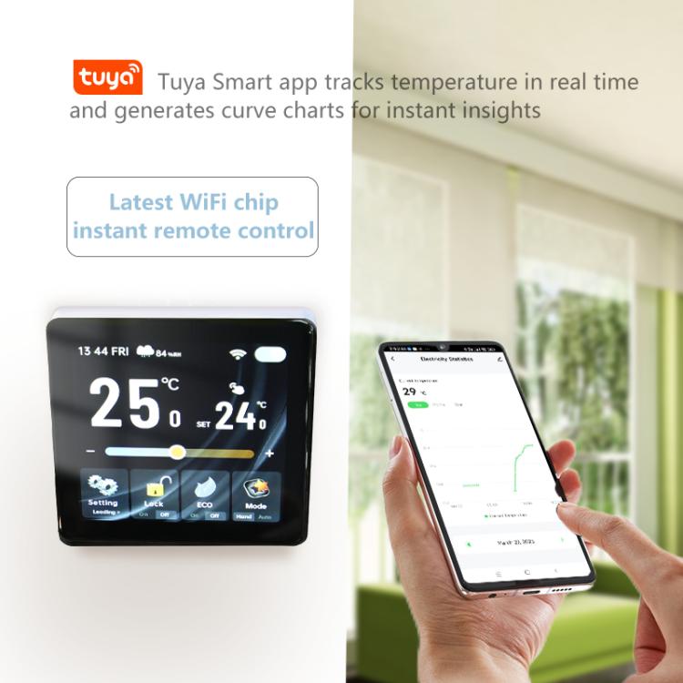 4 inch Screen Smart Thermostat