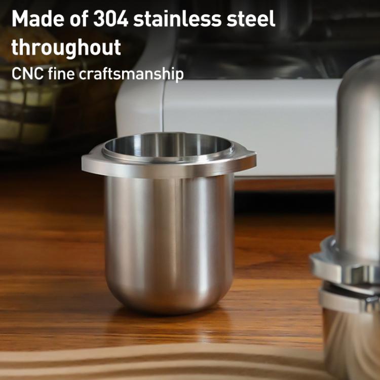 Coffee Machine Handle Stainless Steel Dosing Cup Mug Coffee Powder Feeder For Breville 8 Series