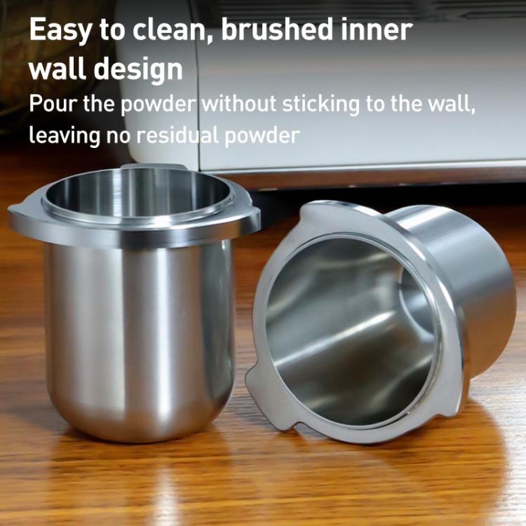 Coffee Machine Handle Stainless Steel Dosing Cup Mug Coffee Powder Feeder For Breville 8 Series