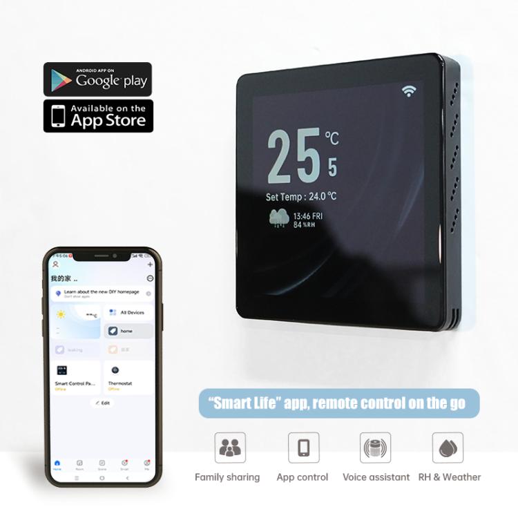 4 inch Screen Smart Room Thermostat