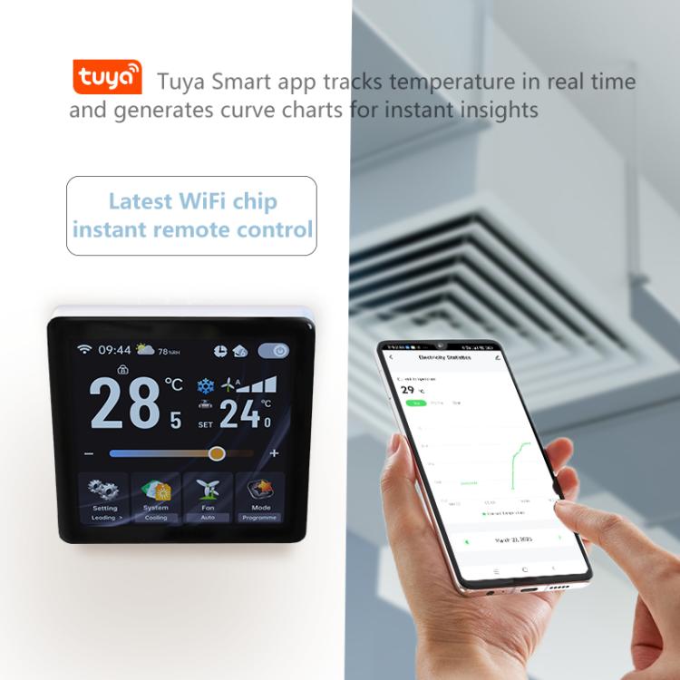 4 inch Screen Smart Room Thermostat