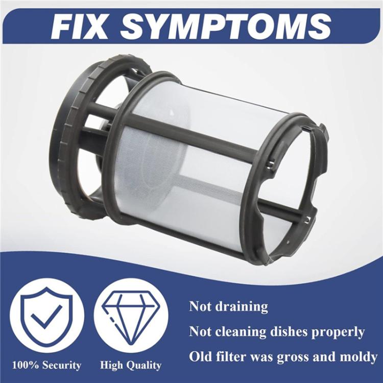 Dishwasher Pump Filter Cup for Whirlpool Kenmore W10872845