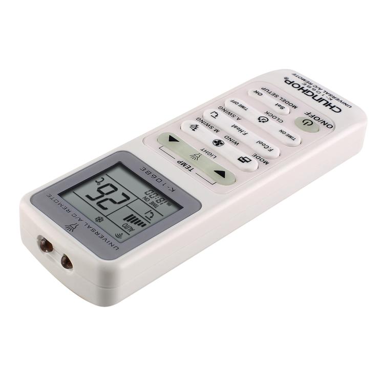CHUNGHOP K-1068E Universal Air Conditioner Remote Control with Torch