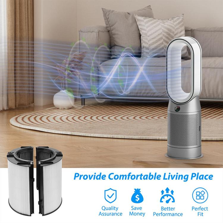Combined Filter For Dyson TP06 / TP09 / HP07 / HP09 Air Purifier