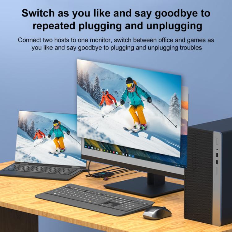 FJGEAR FJ-8K201DP 8K 60Hz DP One-way Switch