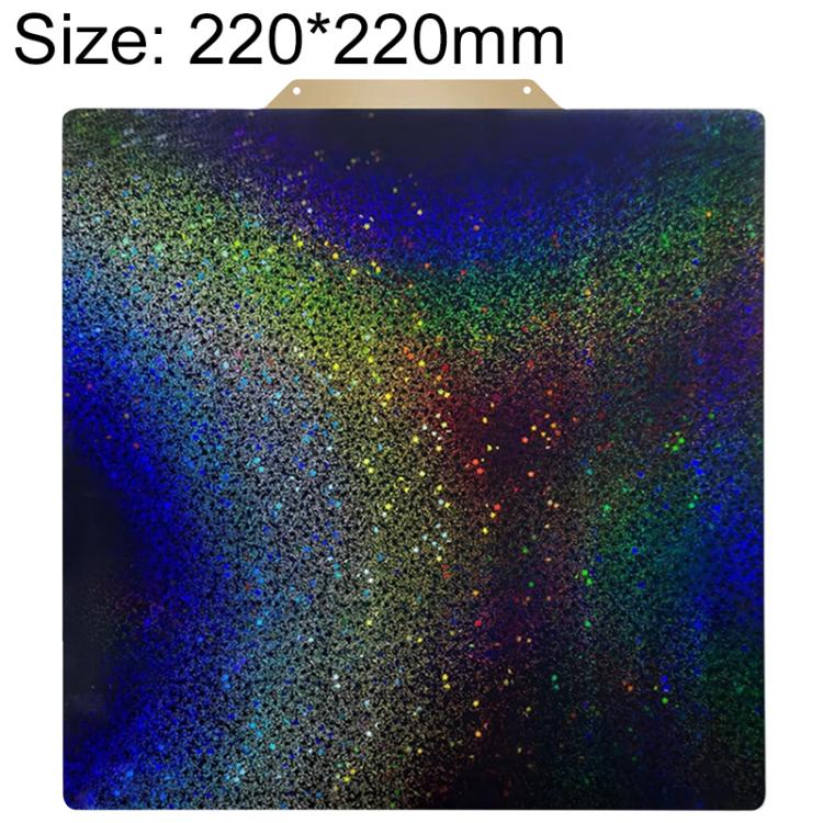 PEI Coating Smooth Starry PET Film Double-Sided 3D Printing Build Plate