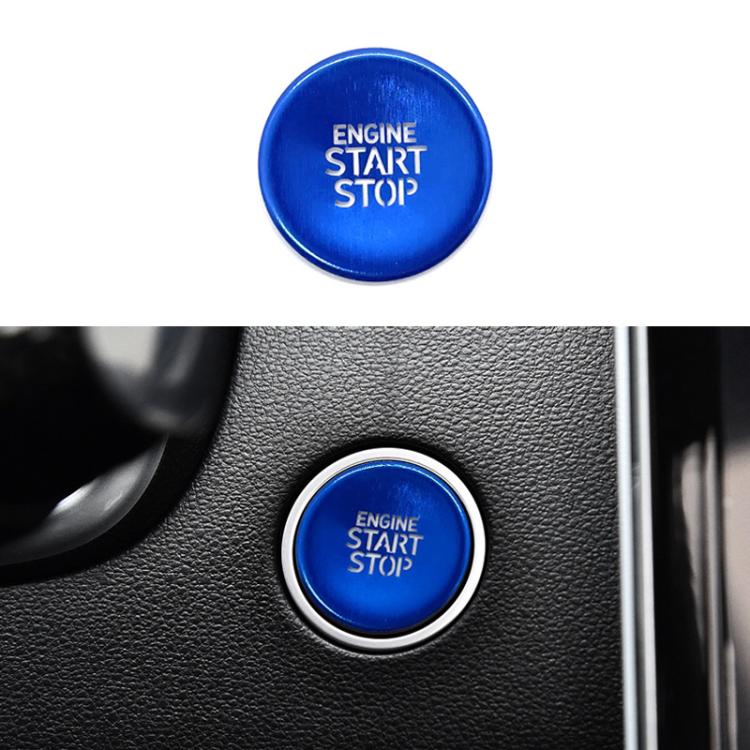 One-key Start Engine Key Ignition Switch Button Protective Cover