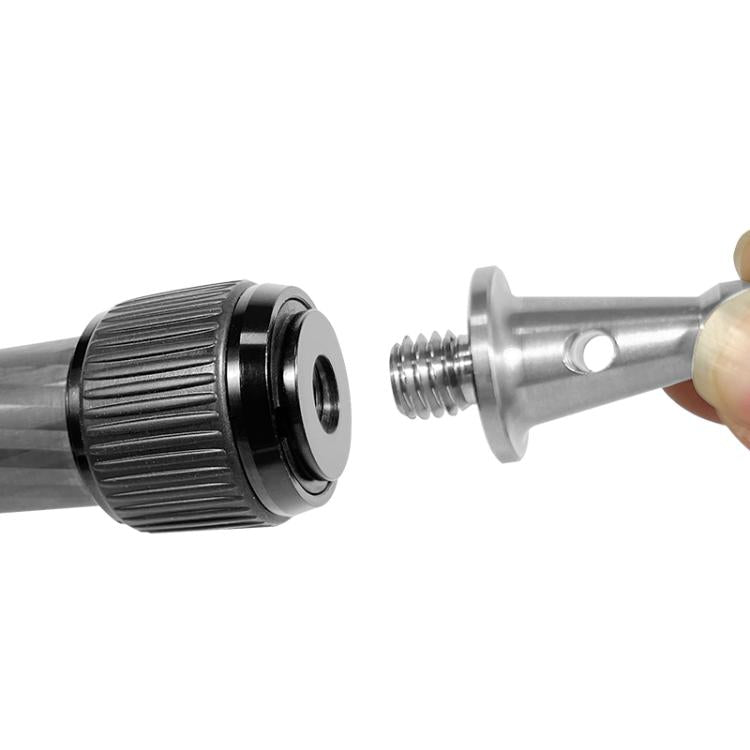 BEXIN LS002 Stainless Steel Tripod Spikes with 3/8 Screw for DSLR Tripods and Monopods