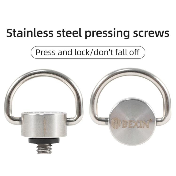 BEXIN LS020 Quick Release Plate Screws 1/4 inch C-Ring Adapter Mount Screws
