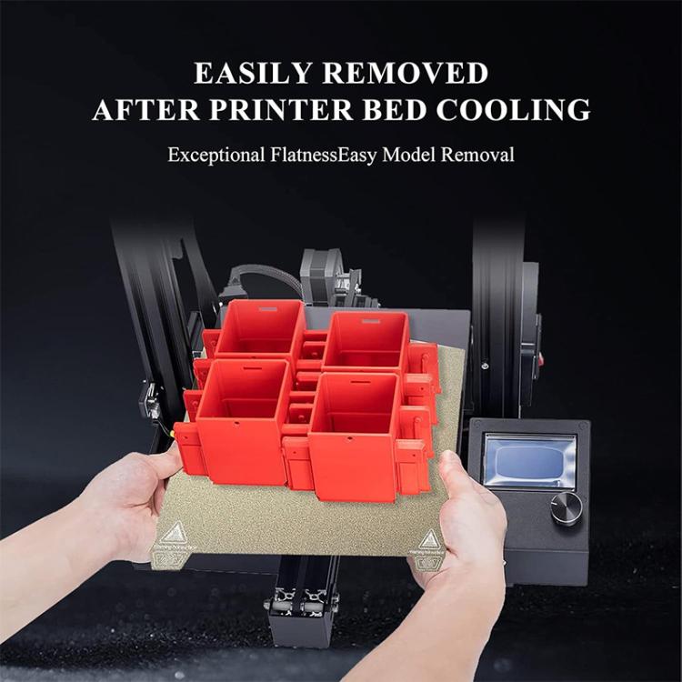 3D Printer Build Plate Spring Steel Sheet For Creality 235x235mm