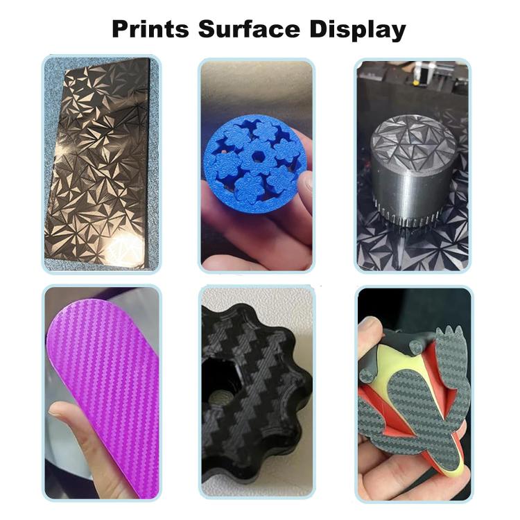 PET Carbon Fiber PEO Diamond Film Double-Sided 3D Printer Build Plate