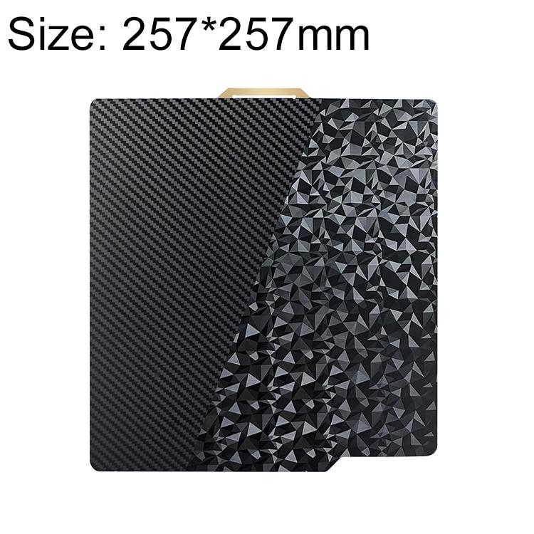 PET Carbon Fiber PEO Diamond Film Double-Sided 3D Printer Build Plate
