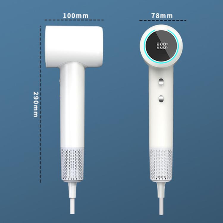 WG-F02 LED Digital Display High Speed Negative Ion Hair Dryer