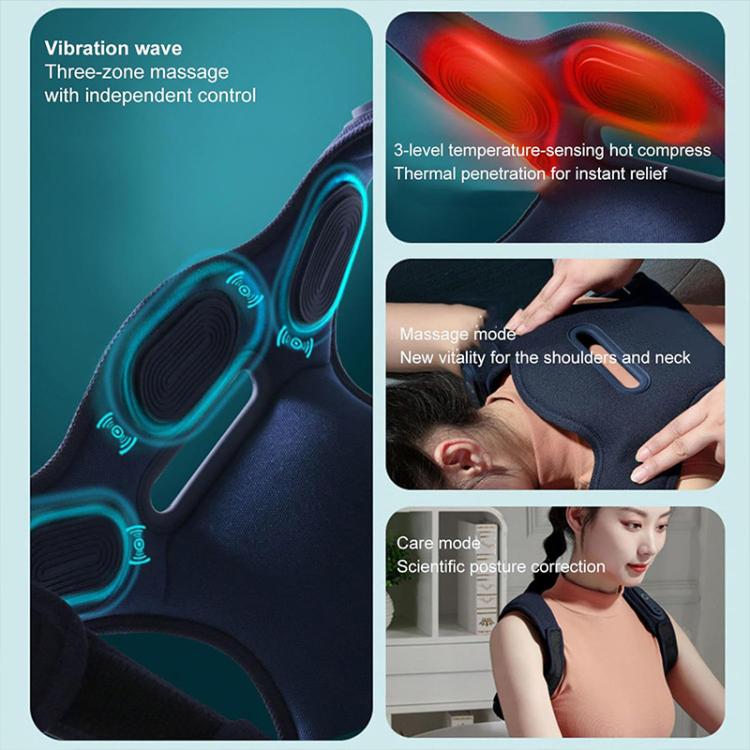 WG-HC-56001 Electric Shoulder Neck Massage Belt Back Correction Belt