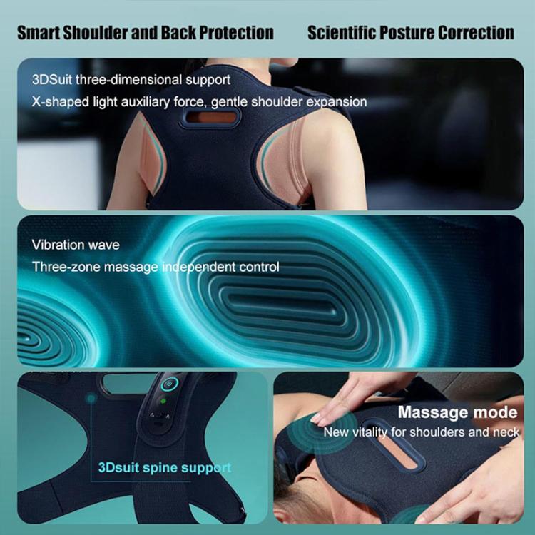 WG-HC-56001 Electric Shoulder Neck Massage Belt Back Correction Belt