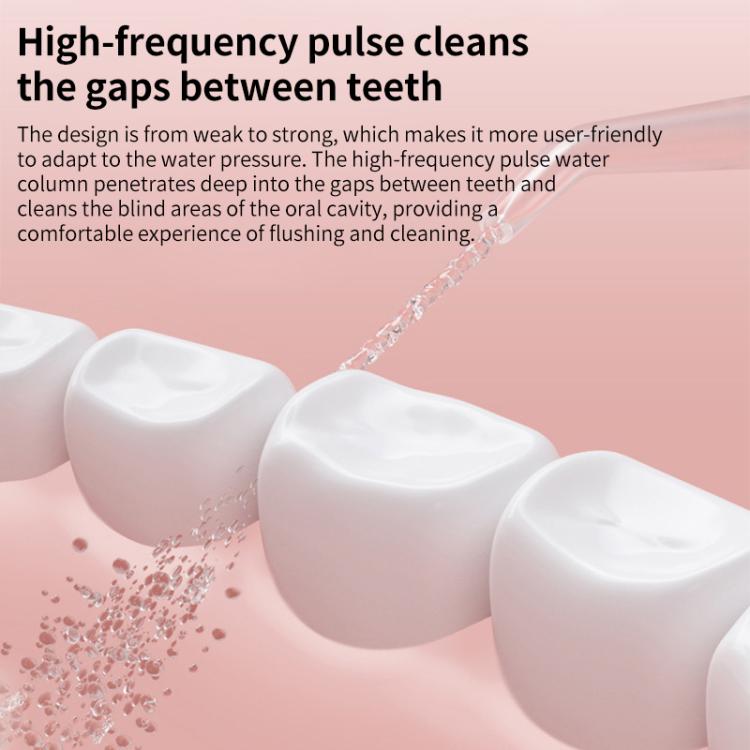FY-B302 Smart Oral Teeth Irrigator Portable Retractable Electric Water Flosser, 200ml Water Tank