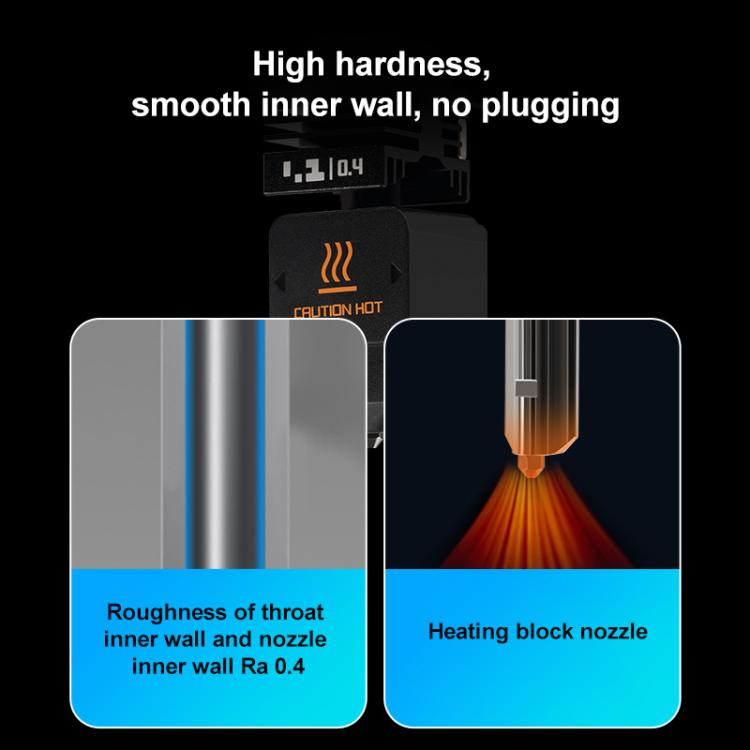 3D Printer Removable Nozzle Hot End For Bambu Lab H2D