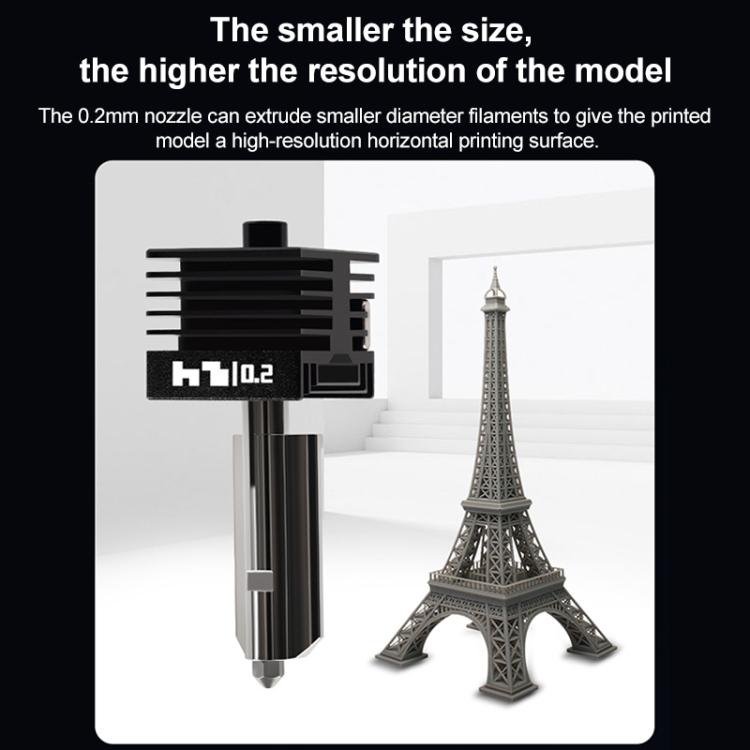 3D Printer Removable Nozzle Hot End For Bambu Lab H2D