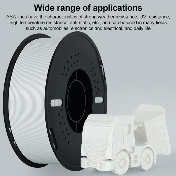 ASA Filament Carbon Fiber 1.75mm / 1kg for 3D Printer