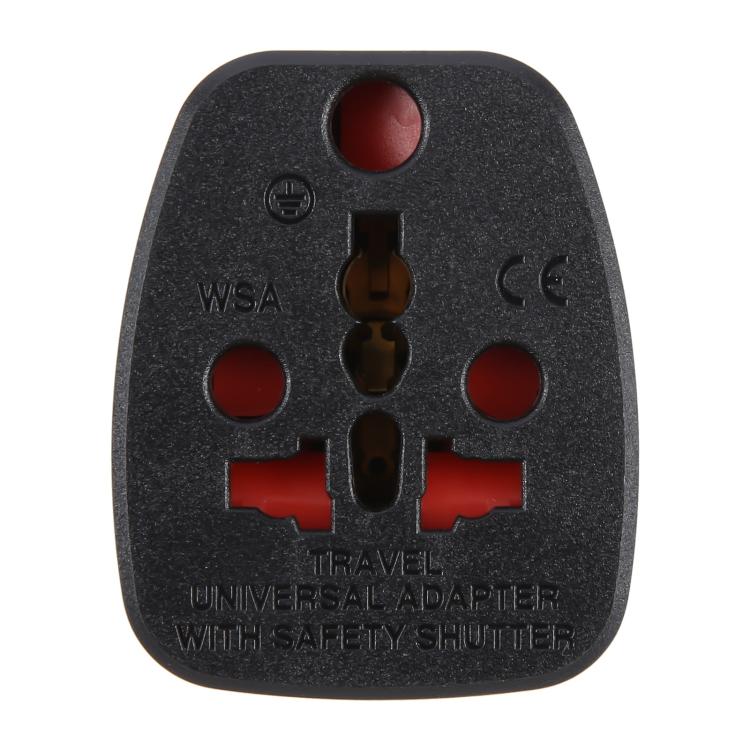WSA-9 German Plug Global Travel Universal Adapter with Safety Shutter