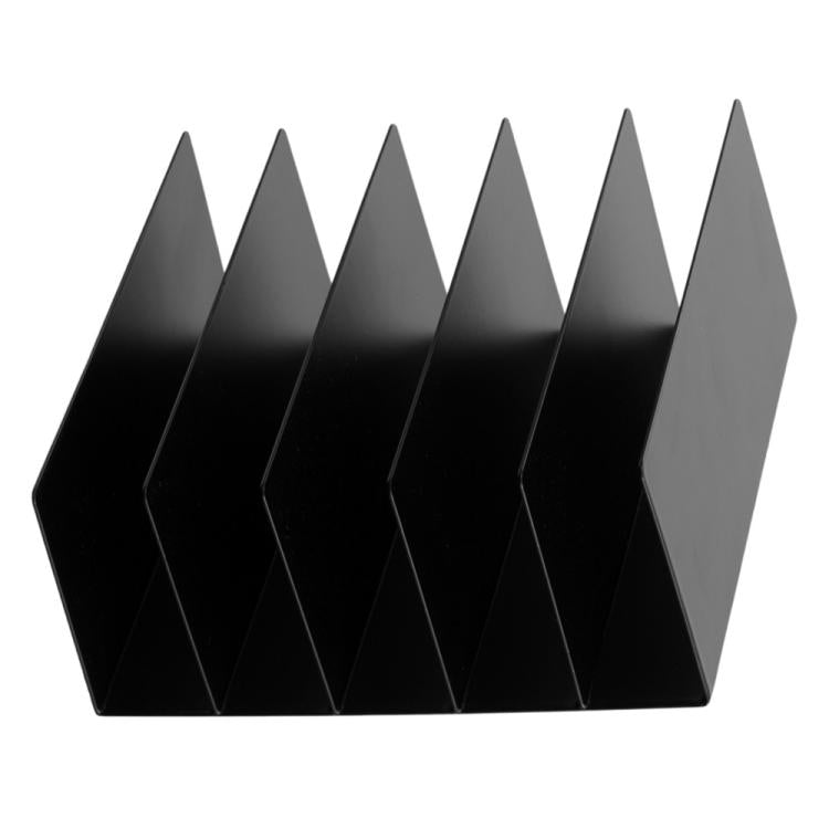 Five-grid Envelope Notepad Metal Storage Rack Mail Envelope Sorting Desktop Organizer