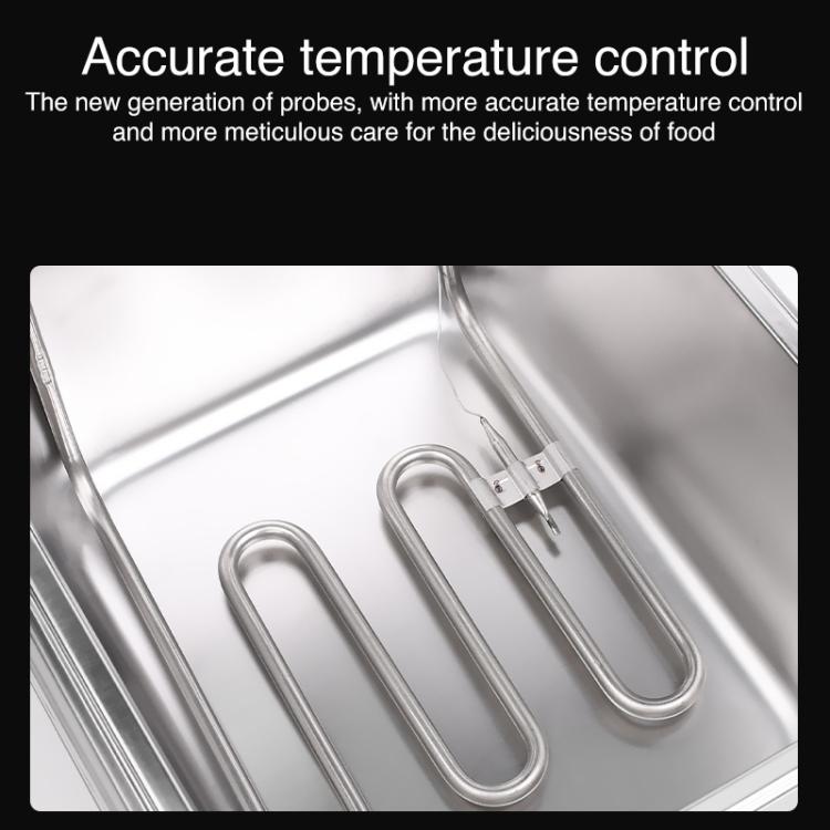 Multifunctional Commercial Stainless Steel Thick Electric Fryer Electric Boiler