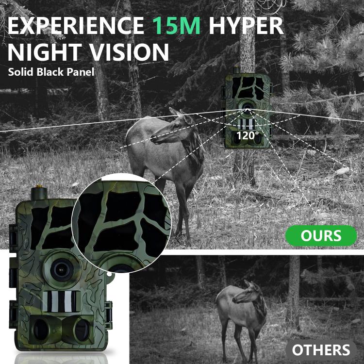 PR804G 4G EU Version 1080P HD Night Vision Infrared Hunting Camera
