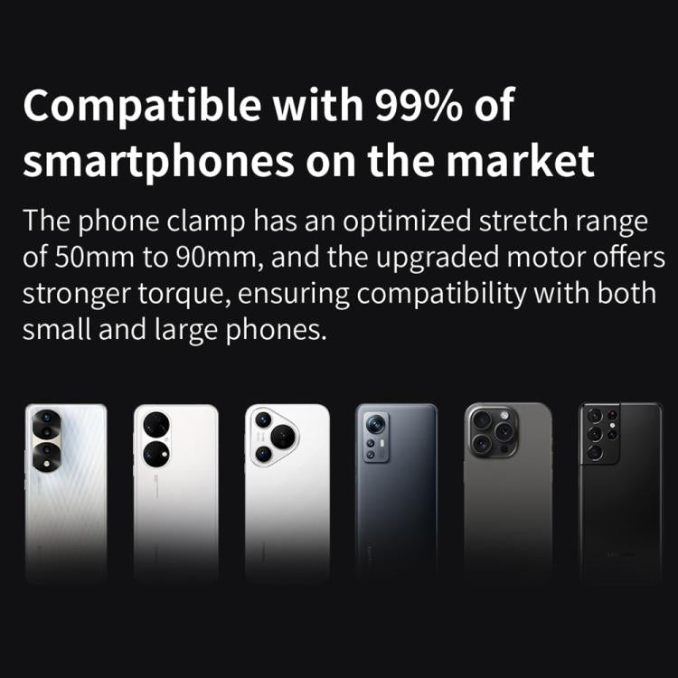 FUNSNAP CM8 Smartphone Stabilizer Foldable 3-axis Anti-shake Vlog Shooting Gimbal