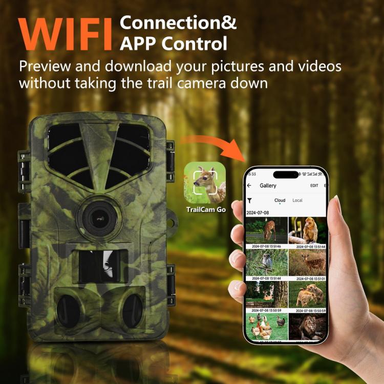 PR908W WiFi Version 5K HD Night vision Infrared Hunting Camera